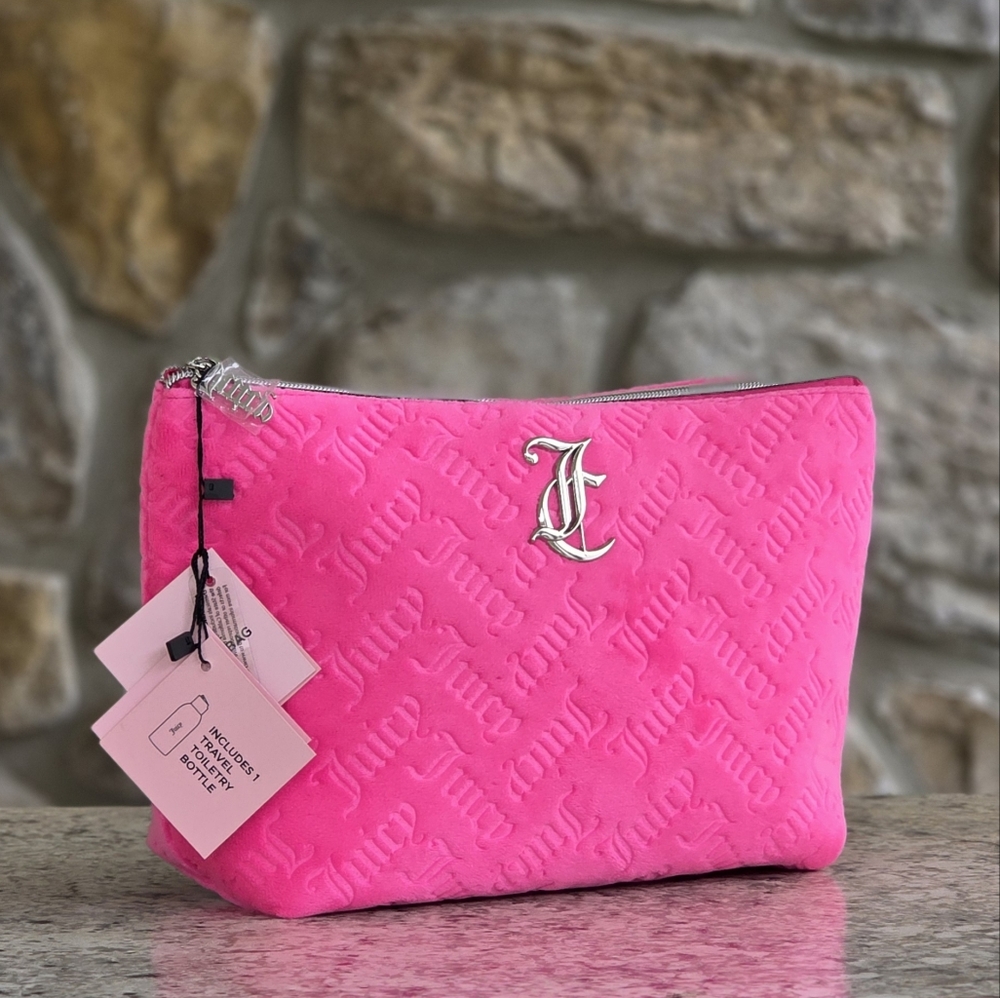 Juicy Couture Pink Cosmetic Bag